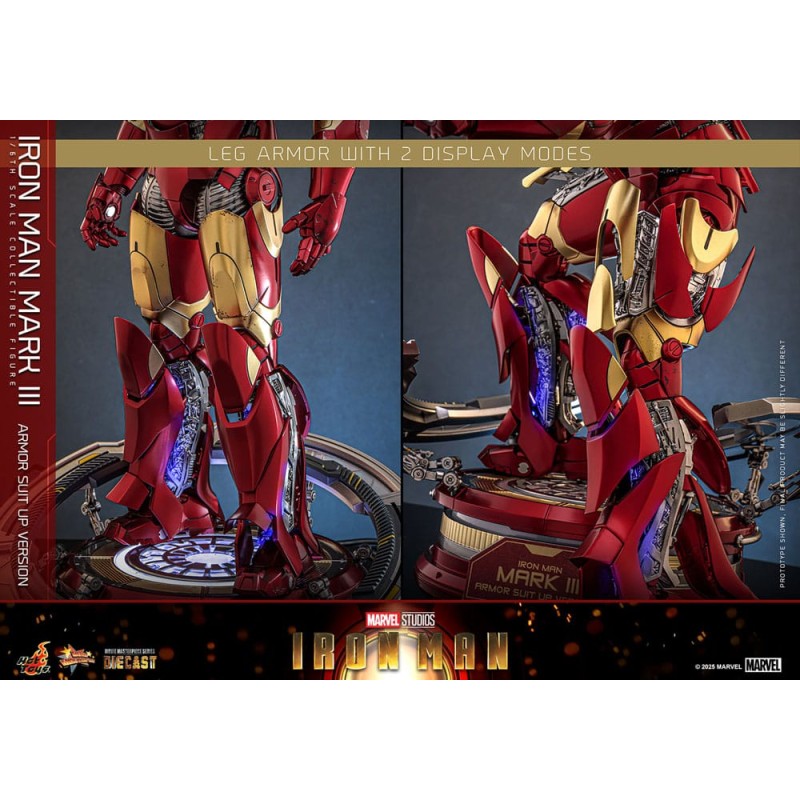 Hot Toys Marvel: Iron Man Mark III (Armor Suit Up Version) 1/6