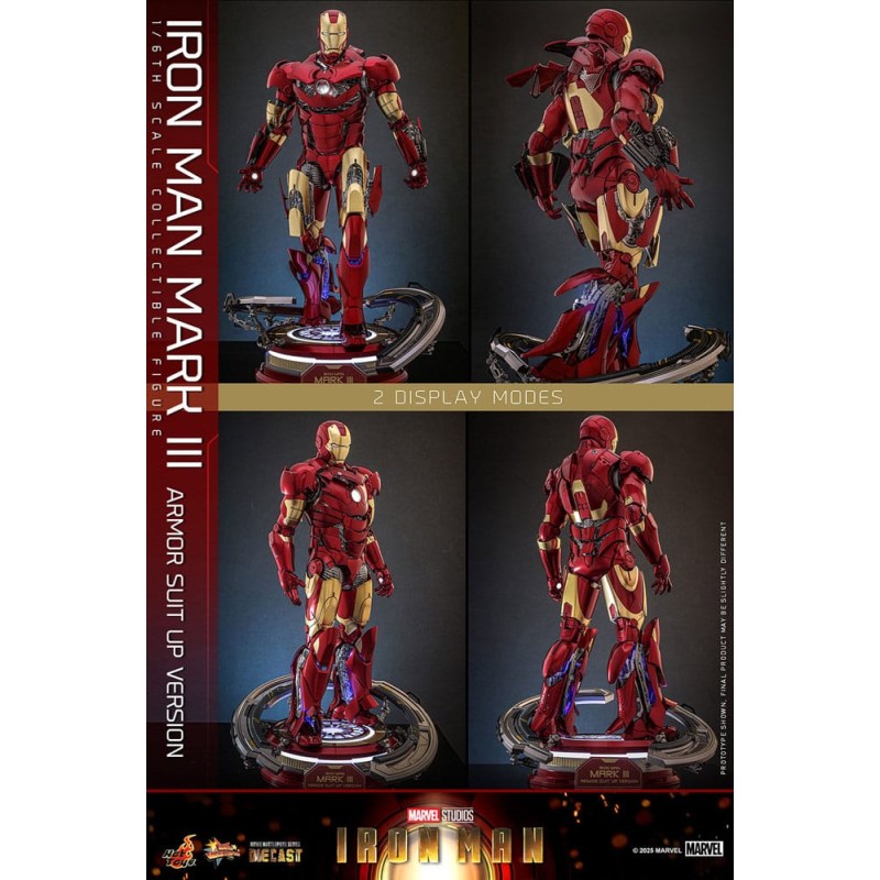 Hot Toys Marvel: Iron Man Mark III (Armor Suit Up Version) 1/6