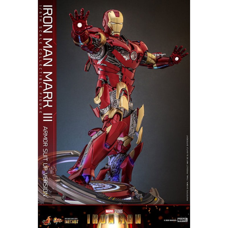 Hot Toys Marvel: Iron Man Mark III (Armor Suit Up Version) 1/6