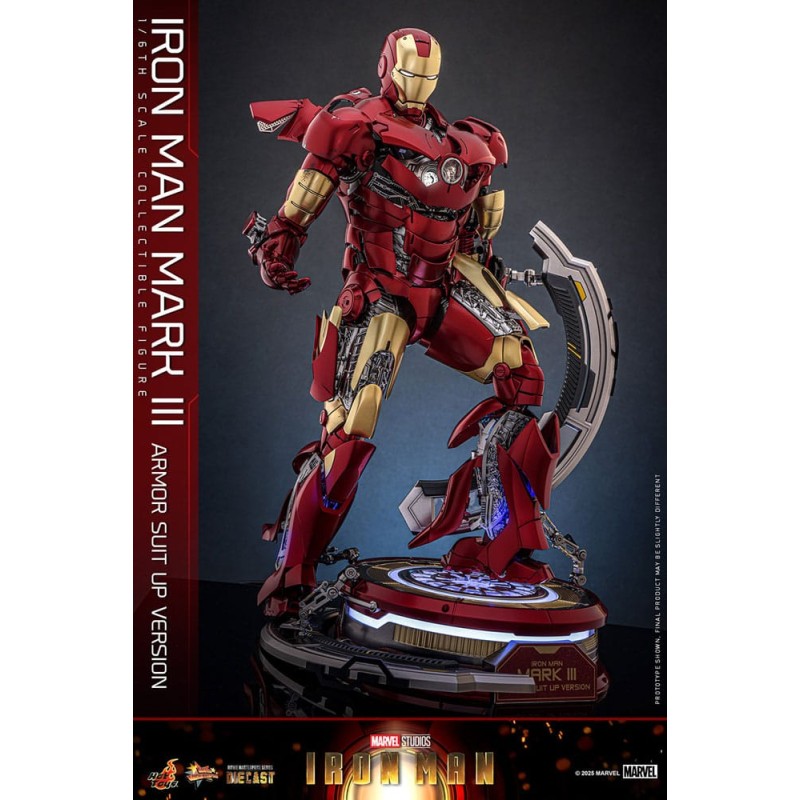 Hot Toys Marvel: Iron Man Mark III (Armor Suit Up Version) 1/6
