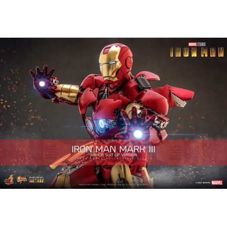 Hot Toys Marvel: Iron Man Mark III (Armor Suit Up Version) 1/6