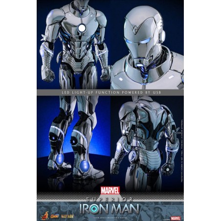 Hot Toys Marvel: Superior Iron Man 1/6 Scale Diecast Figure 32