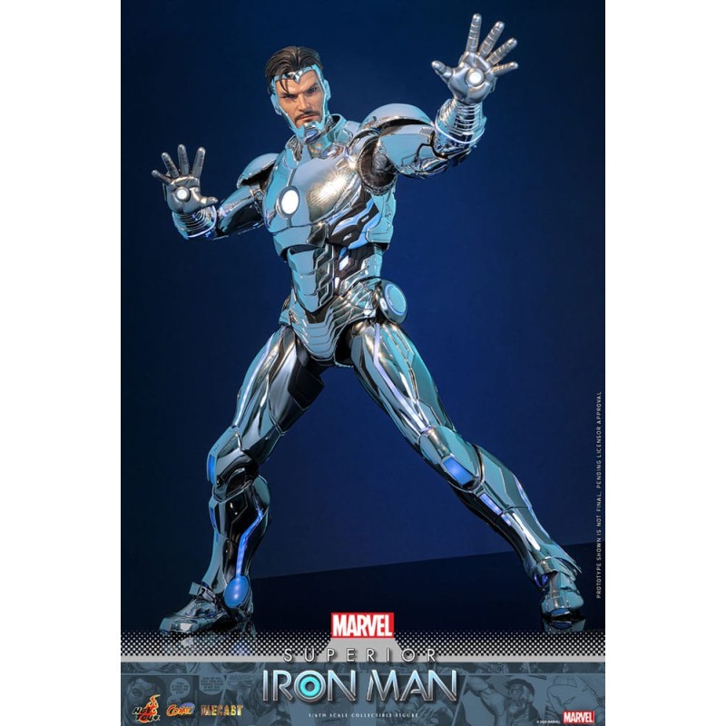 Hot Toys Marvel: Superior Iron Man 1/6 Scale Diecast Figure 32