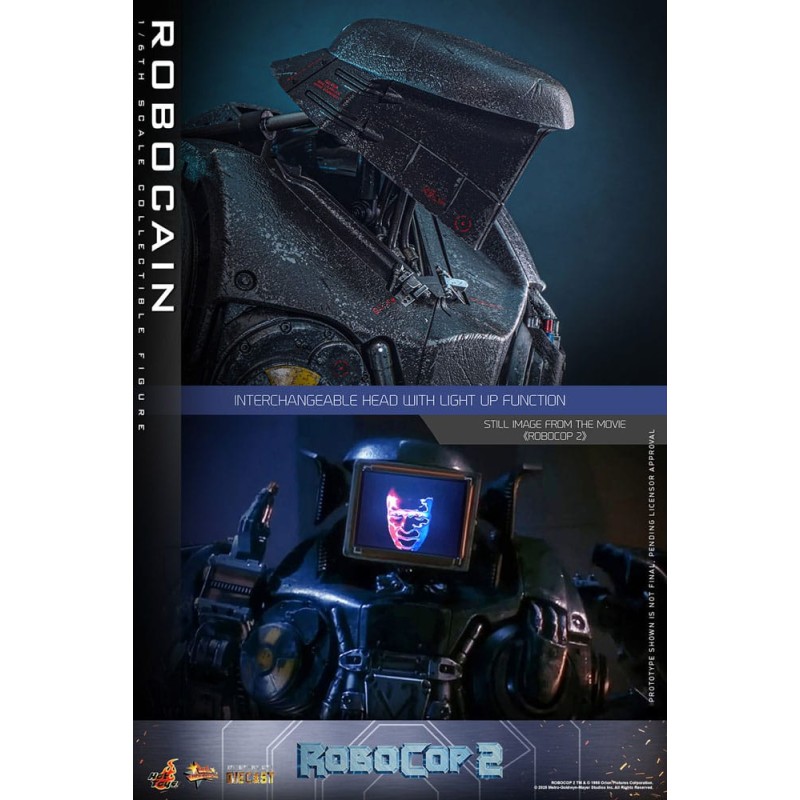 Hot Toys RoboCop 2: RoboCain 1/6 Scale Diecast Figure 40 cm