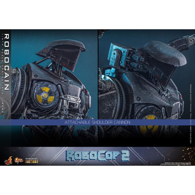 Hot Toys RoboCop 2: RoboCain 1/6 Scale Diecast Figure 40 cm