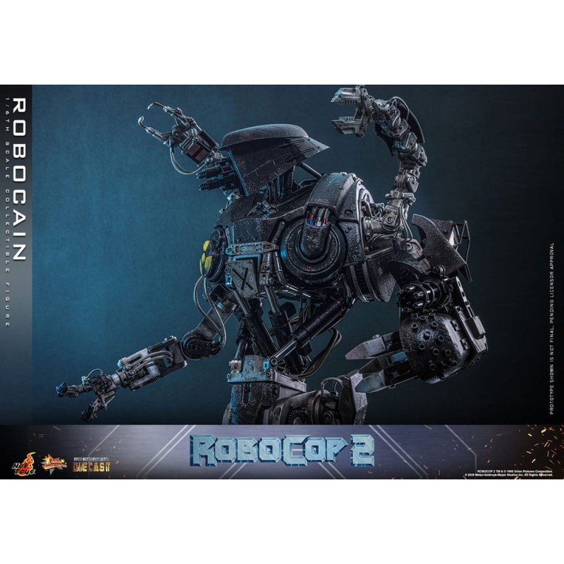 Hot Toys RoboCop 2: RoboCain 1/6 Scale Diecast Figure 40 cm
