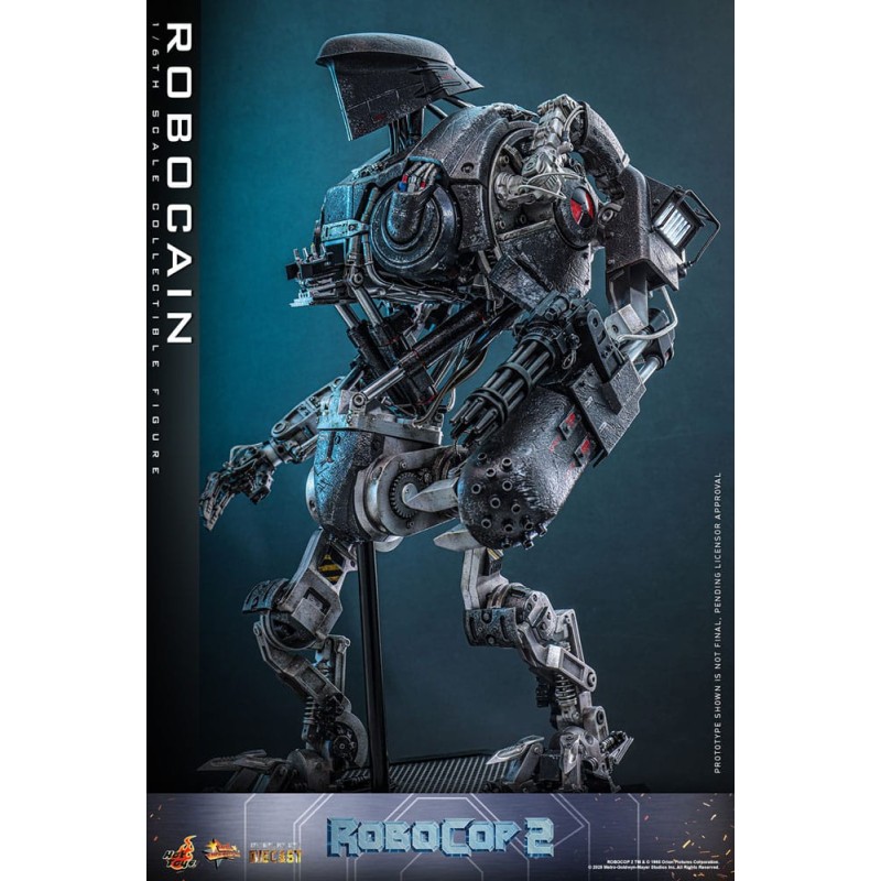 Hot Toys RoboCop 2: RoboCain 1/6 Scale Diecast Figure 40 cm