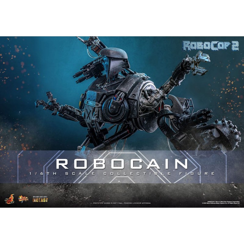 Hot Toys RoboCop 2: RoboCain 1/6 Scale Diecast Figure 40 cm
