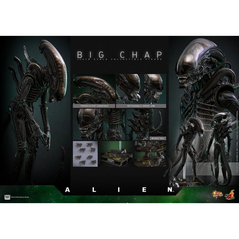 Hot Toys Alien: Big Chap 1/6 Scale Figure 36 cm