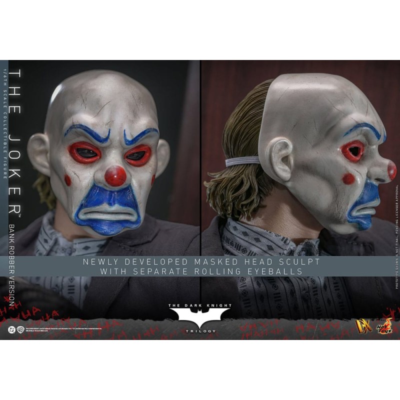 Hot Toys The Dark Knight: The Joker (Bank Robber Version)