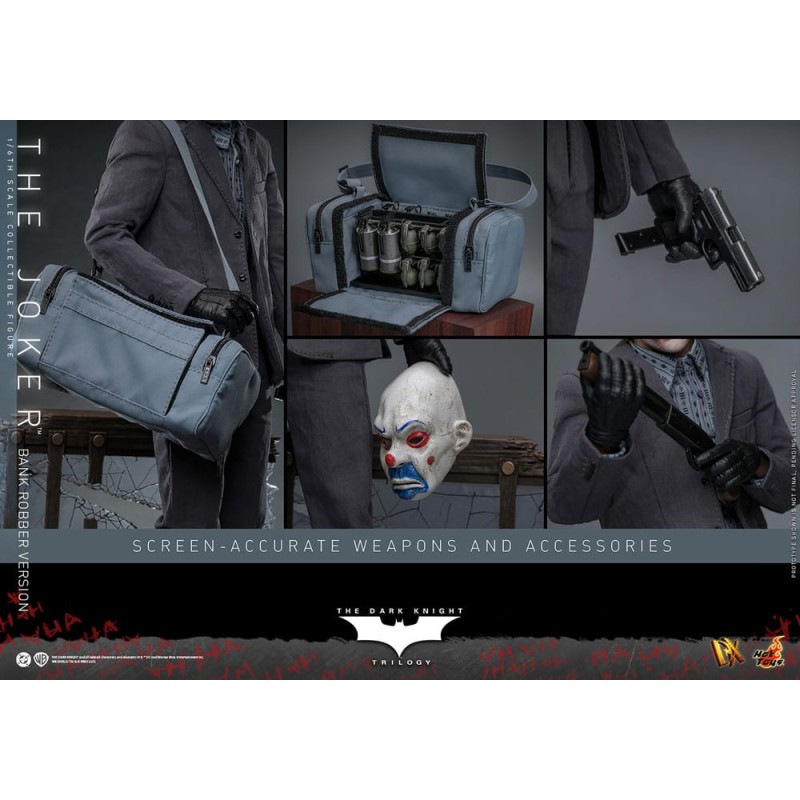 Hot Toys The Dark Knight: The Joker (Bank Robber Version)