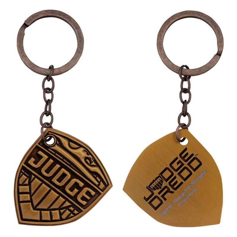 2000 AD Judge Dredd: Badge Keychain Limited Edition