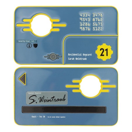 Fallout: New Vegas - Vault 21 Security Keycard Replica (Limited