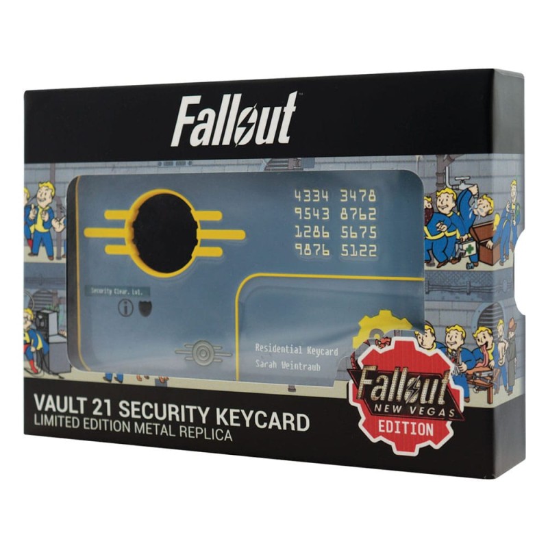 Fallout: New Vegas - Vault 21 Security Keycard Replica (Limited