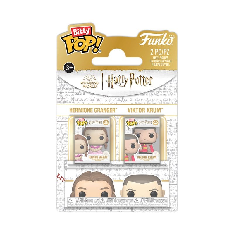 Funko Pop! Harry Potter: Bitty Hermione & Krum