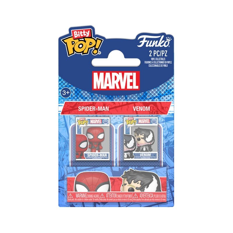 Funko Pop! Marvel: Bitty Spider-Man & Venom