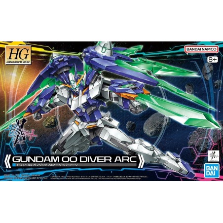 Gundam Model Kit: HG 1/144 Gundam 00 Diver Arc