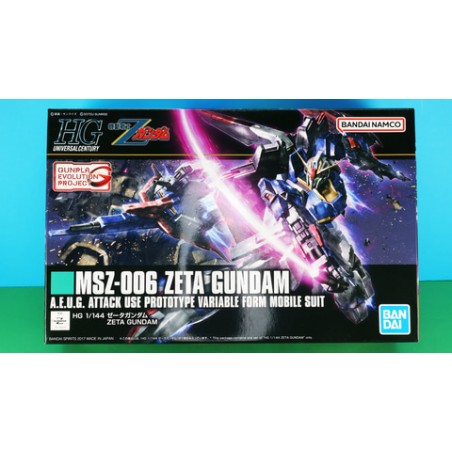 Gundam Model Kit: MSZ-006 Zeta Gundam HGUC 1/144