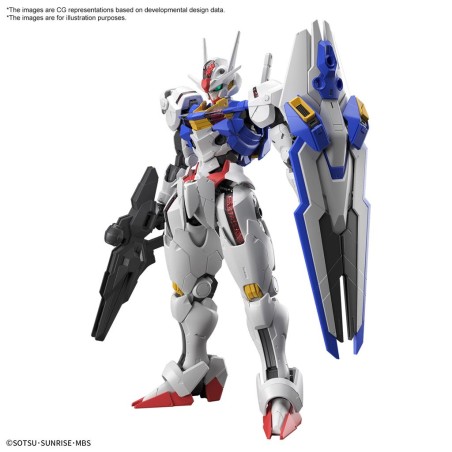 Gundam Model Kit: Full Mechanics 1/100 Gundam Aerial