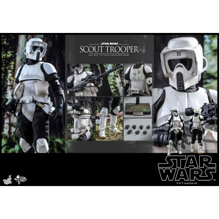 Hot Toys Star Wars: Hot Toys MMS 611 Scout Trooper 1/6 Scale