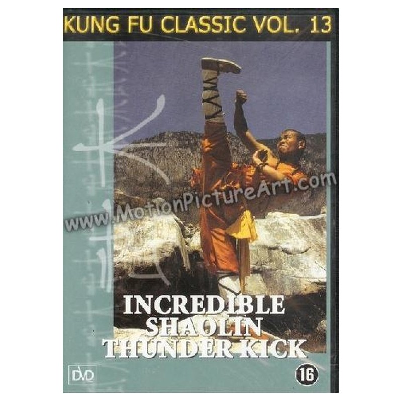 DVD: Incredible Shaolin Thunder Kick - New