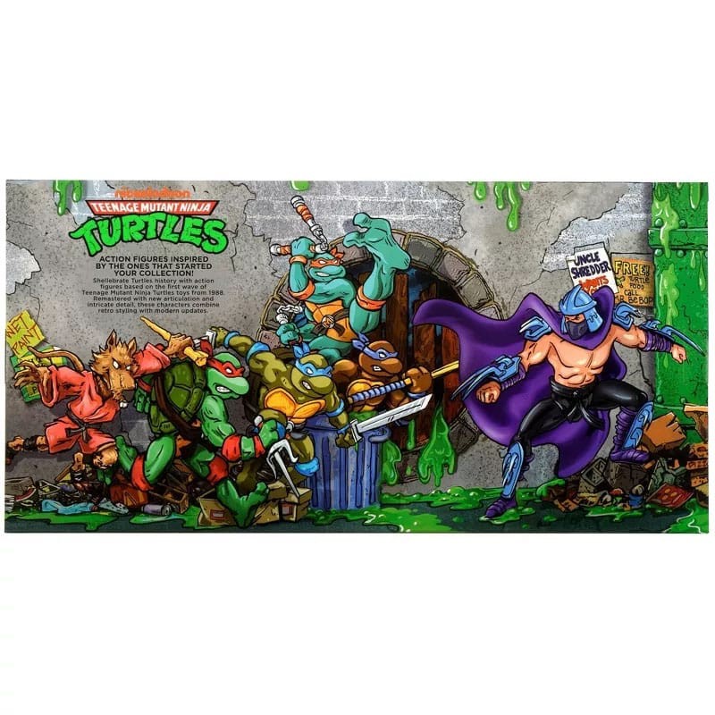 Teenage Mutant Ninja Turtles: 1988 Remastered 6-Pack Action