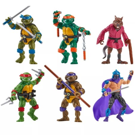 Teenage Mutant Ninja Turtles: 1988 Remastered 6-Pack Action