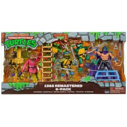 Teenage Mutant Ninja Turtles: 1988 Remastered 6-Pack Action