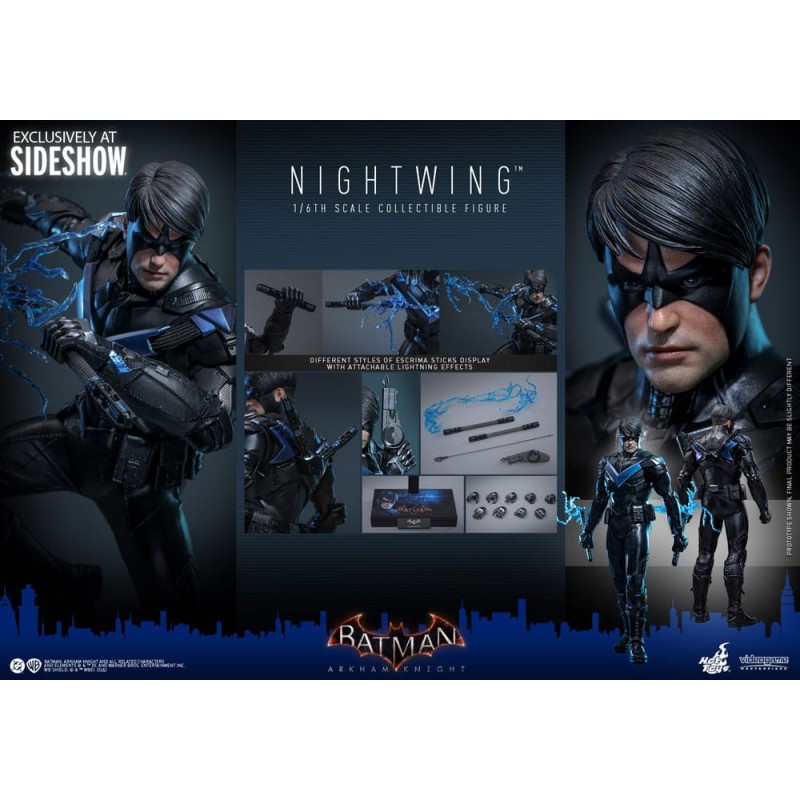 Hot Toys Batman Arkham Knight: Nightwing 1/6 Scale Figure 30 cm