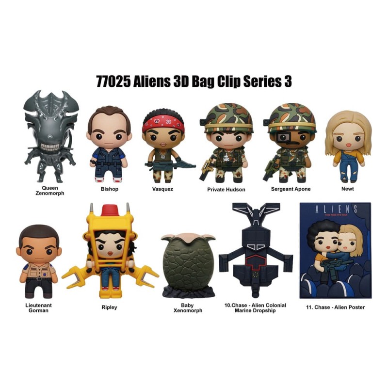 Aliens: Mystery 3D Bag Clip (1 stuk - 1 piece)