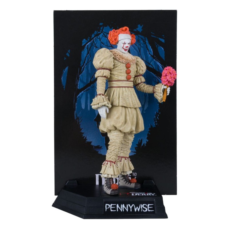 IT Welcome to Derry: Pennywise Flashback Movie Maniacs PVC