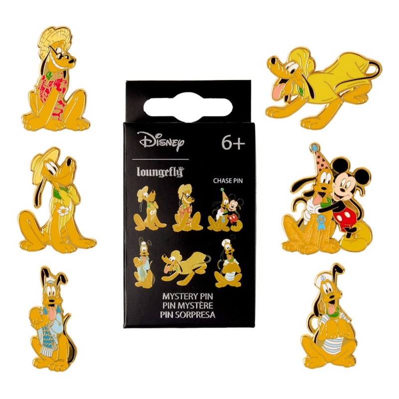 Loungefly Mystery Pin: Disney Pluto (1 piece - 1 stuk)
