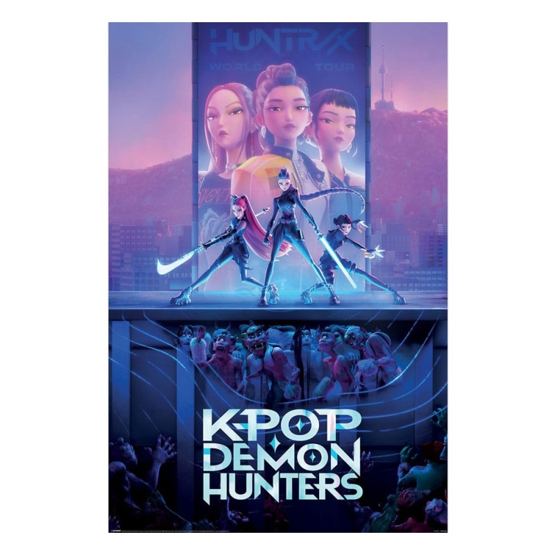 Poster: KPop Demon Hunters - Movie Poster