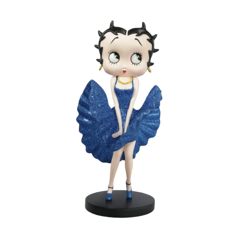 Betty Boop: Glitter Cool Breeze (Blue) Statue