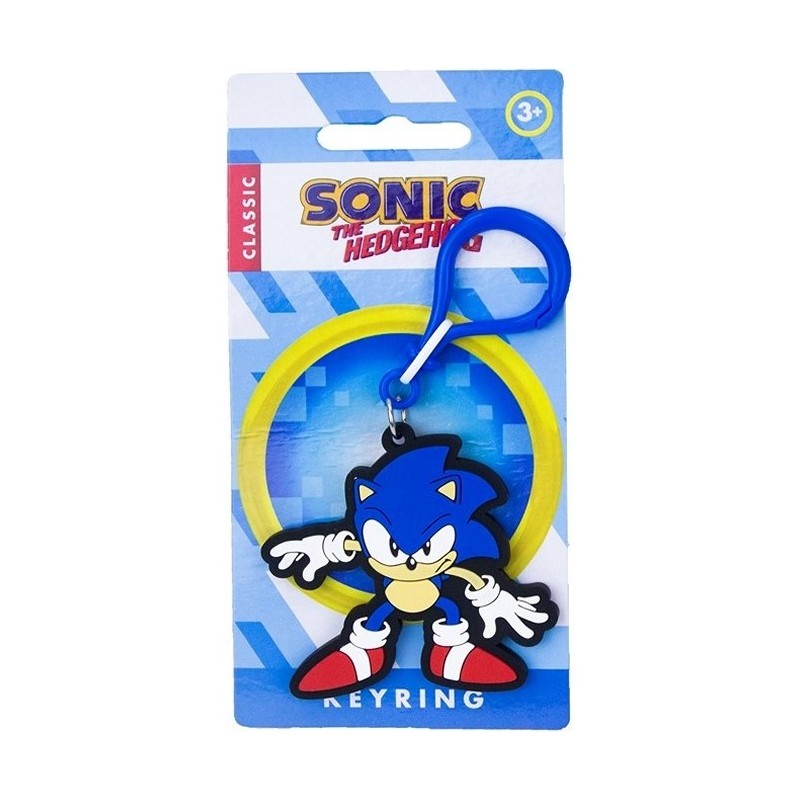 Sonic the Hedgehog: Sonic Rubber Keychain
