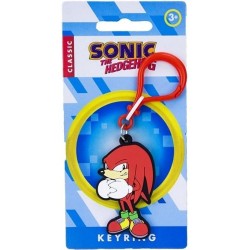 Sonic the Hedgehog: Knuckles Rubber Keychain
