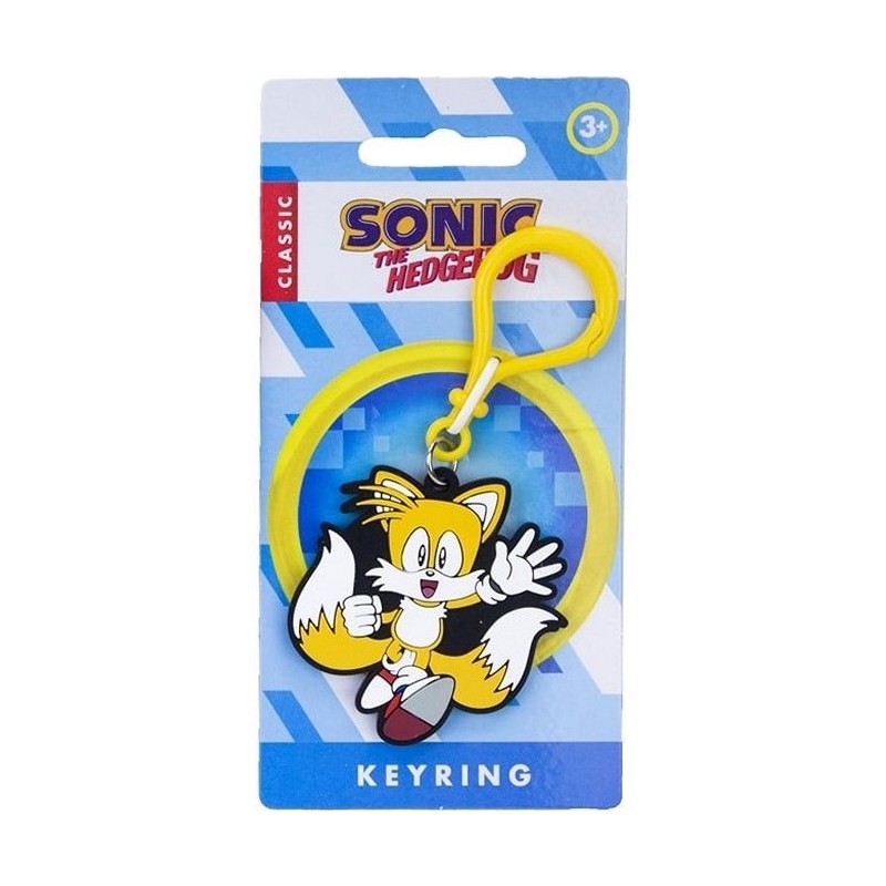Sonic the Hedgehog: Tails Rubber Keychain