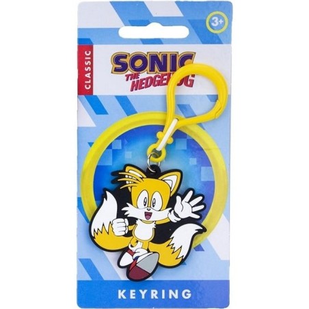 Sonic the Hedgehog: Tails Rubber Keychain