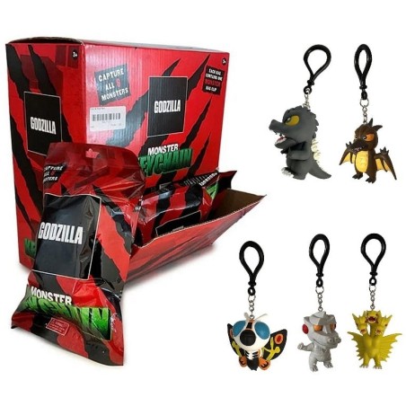 Godzilla: Mystery 3D Bag Clip (1 stuk - 1 piece)