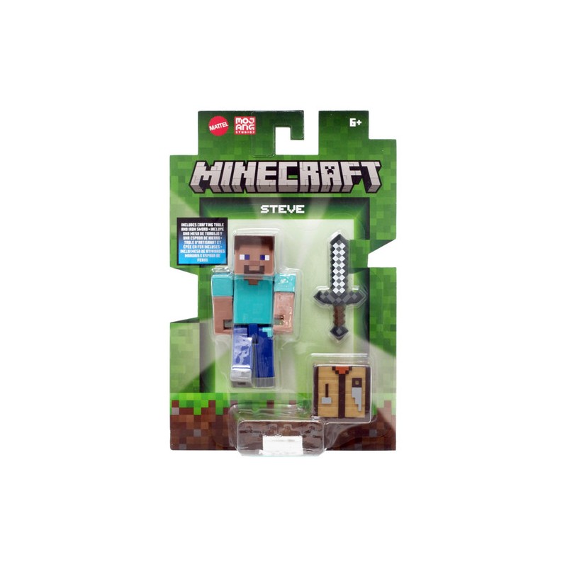 Minecraft: Steve Action Figure 9 cm