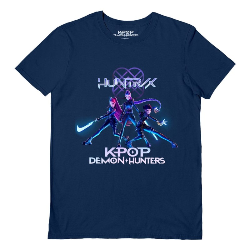 KPop Demon Hunters: T-Shirt Huntrix Trio (Size S)