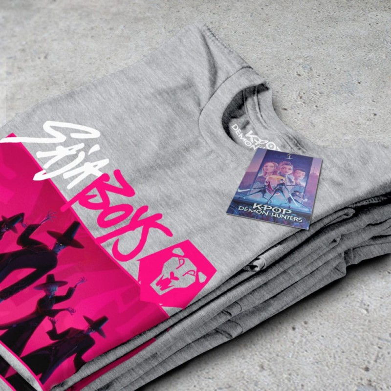 KPop Demon Hunters: T-Shirt Saja Boys (Size S)