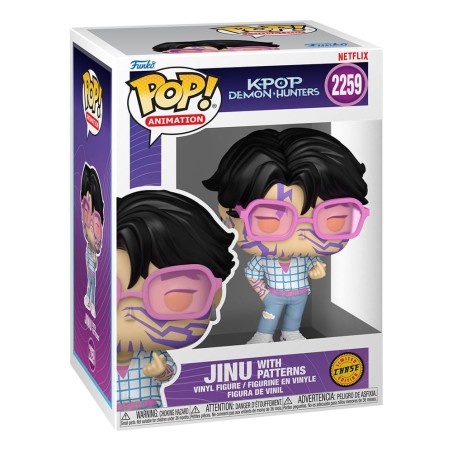 Funko Pop! Animation: KPop Demon Hunters - Jinu (Chase with Funko Pop! Animation: KPop Demon Hunters - Jinu (Chase with