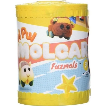 Molcar Fuzmols: Mystery Cavia Flocked Figure (1 stuks - 1 piece)