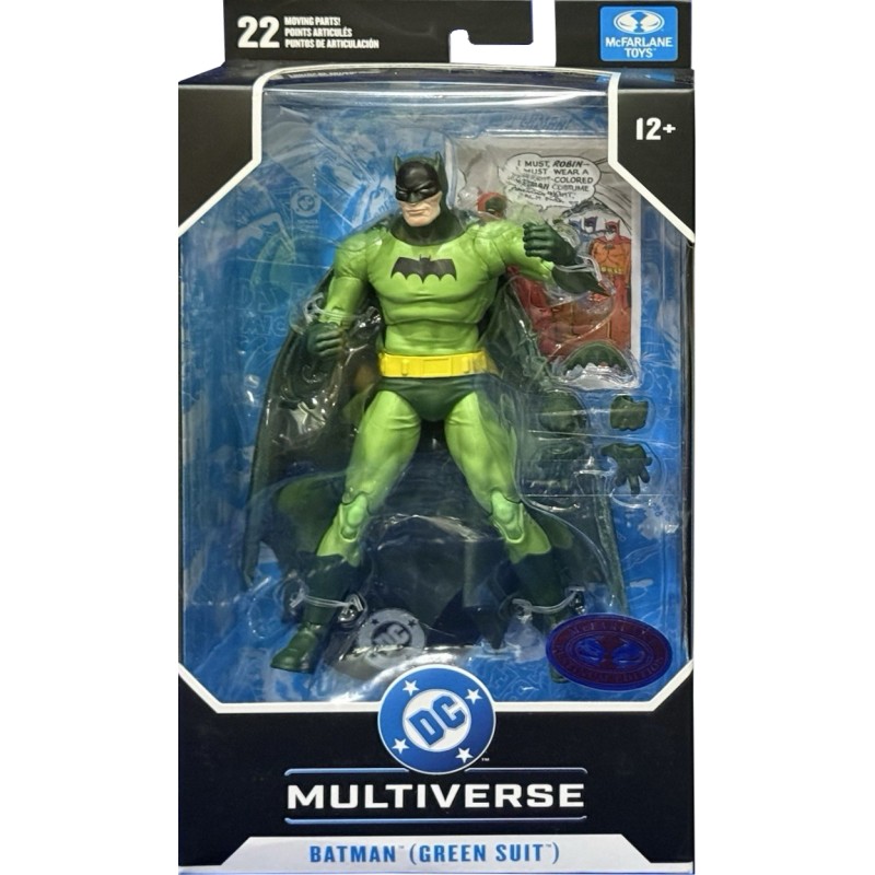 DC Multiverse: Batman (Green Suit) Platinum Action Figure 18 cm