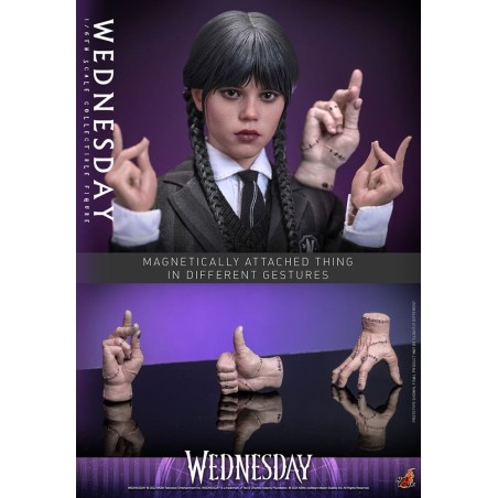 Hot Toys Wednesday: Wednesday 1/6 Scale Figure 27 cm Hot Toys Wednesday: Wednesday 1/6 Scale Figure 27 cm