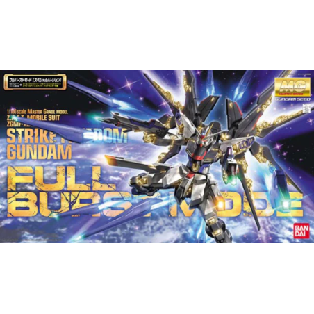 Gundam Model Kit: MG 1/100 Strike Freedom Gundam Full Burst Mode