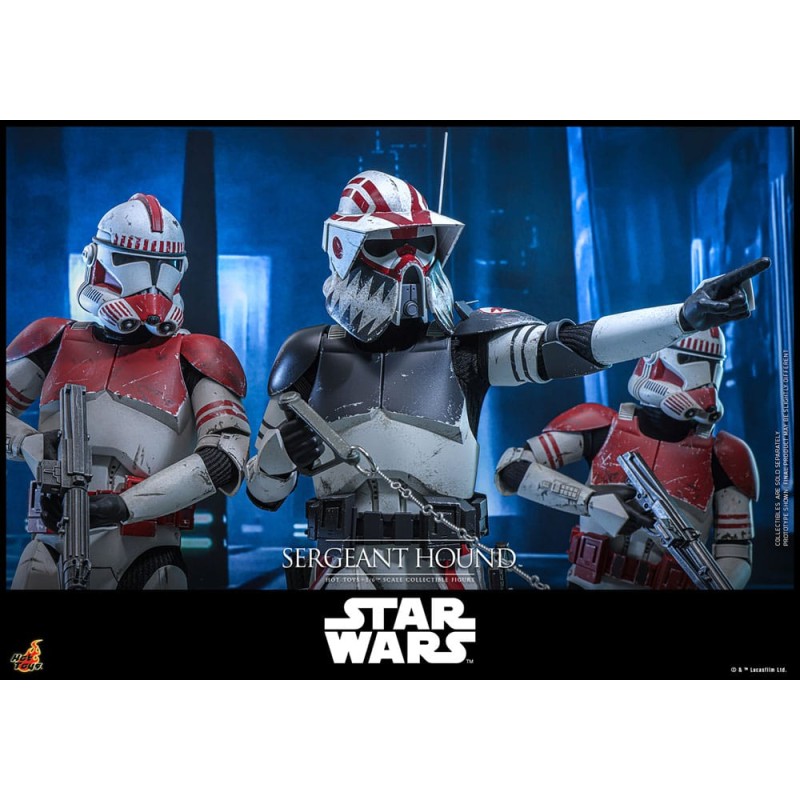 Hot Toys Star Wars: Sergeant Hound (The Clone Wars) 1/6 Scale