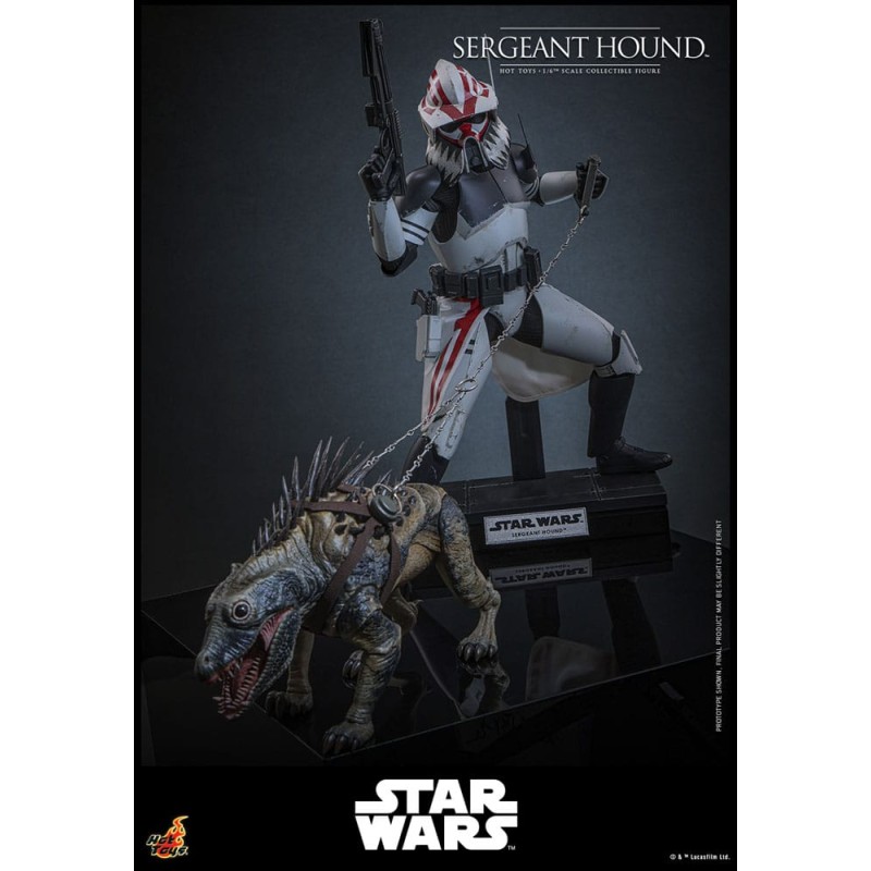 Hot Toys Star Wars: Sergeant Hound (The Clone Wars) 1/6 Scale