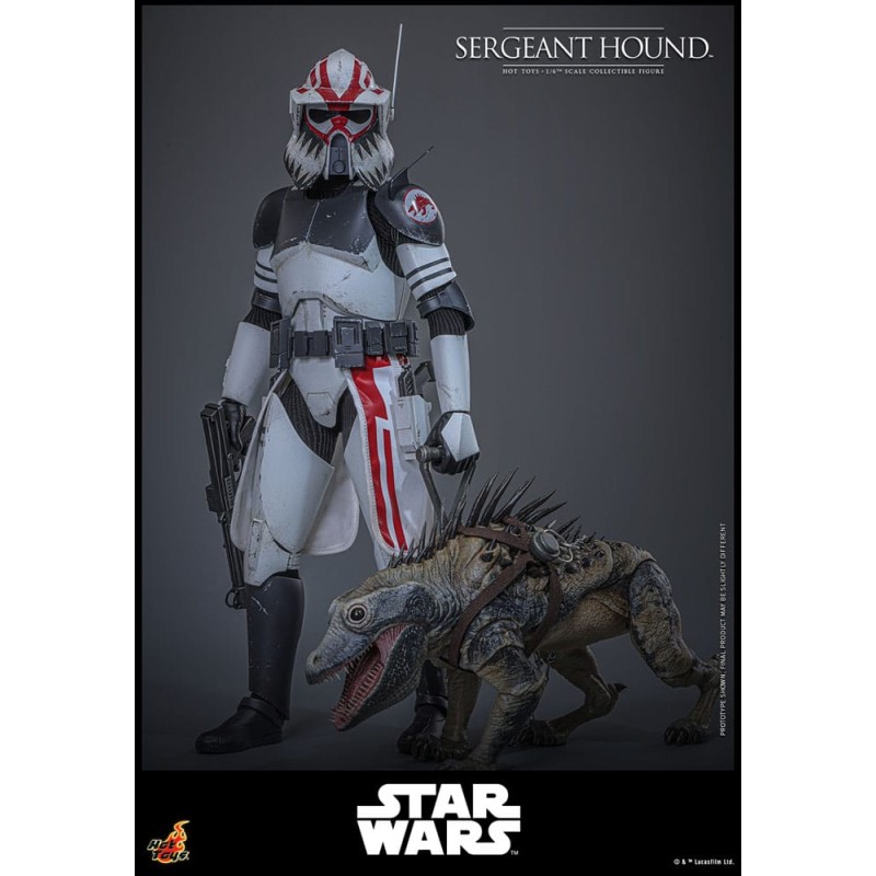 Hot Toys Star Wars: Sergeant Hound (The Clone Wars) 1/6 Scale